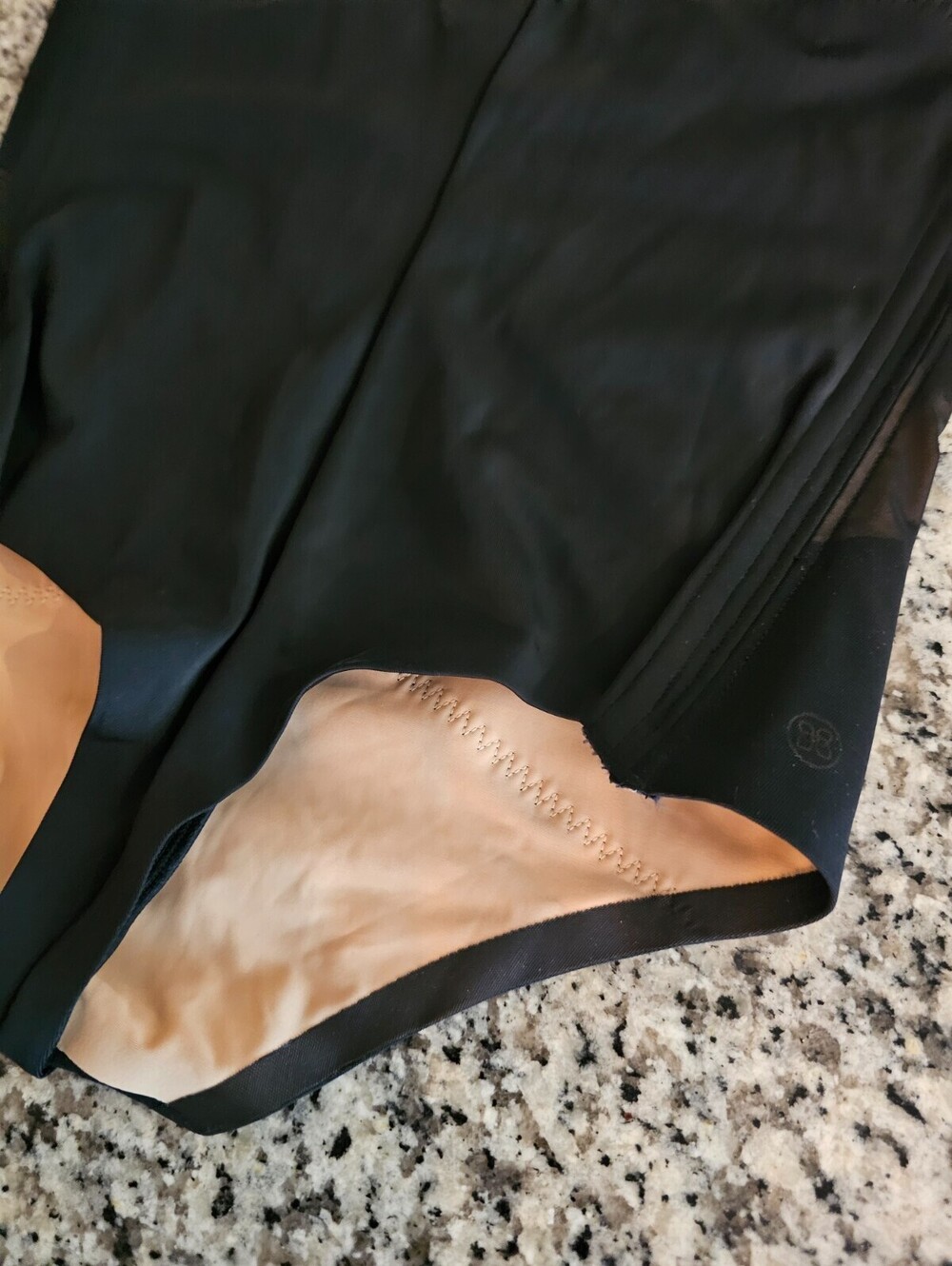 Women's HONEYLOVE Black SuperPower Runway Thong Panty Size XL - Picture 2 of 4